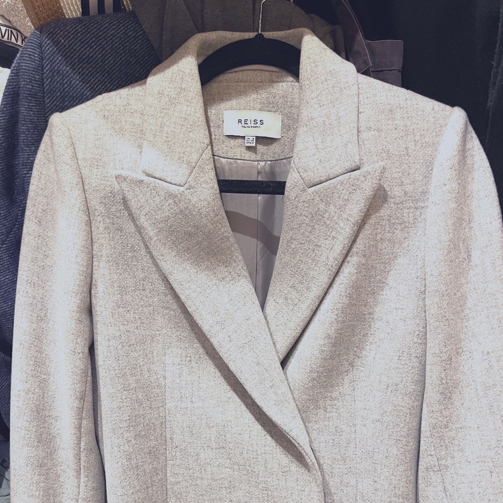 REISS WOOL COAT Size 4 (UK 8/ USA 4) - Picture 4 of 14